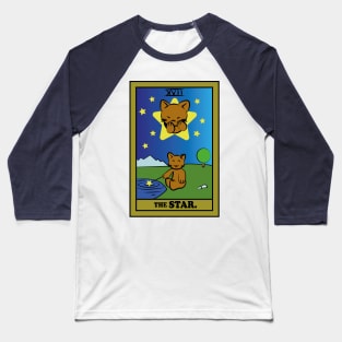 TAROT CARDS | THE STAR. | CAT Baseball T-Shirt